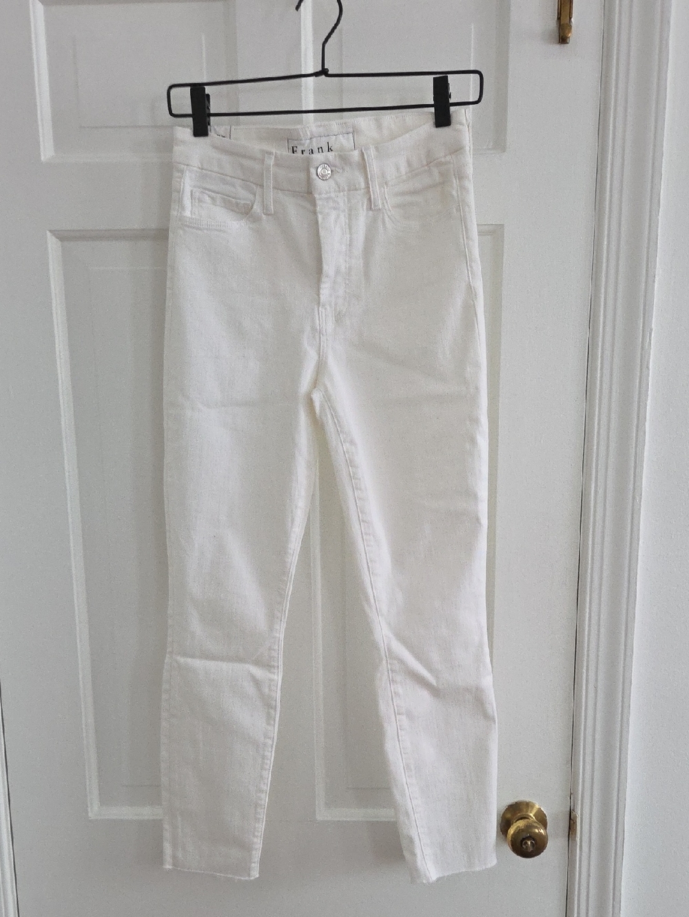 Frank & Eileen Off-White Skinny Jeans